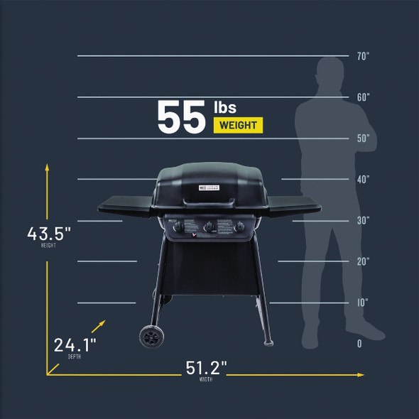Char-Broil American Gourmet Classic Series 3-Burner LP Gas Grill