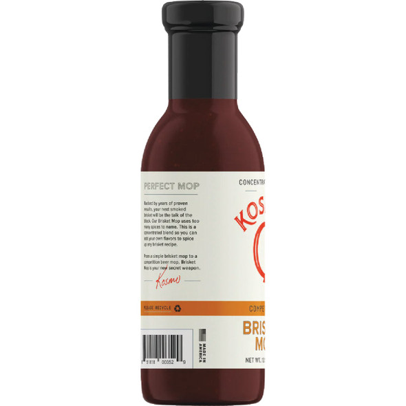 Kosmos Q 13.5 Oz. Brisket Mop BBQ Sauce Kosmos Q 13.5 Oz. Brisket Mop BBQ Sauce