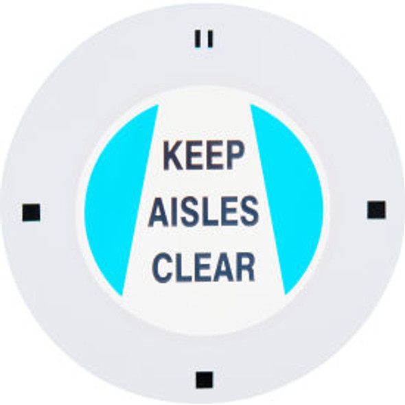 Global Industrial LED Sign Projector Lens Keep Aisles Clear