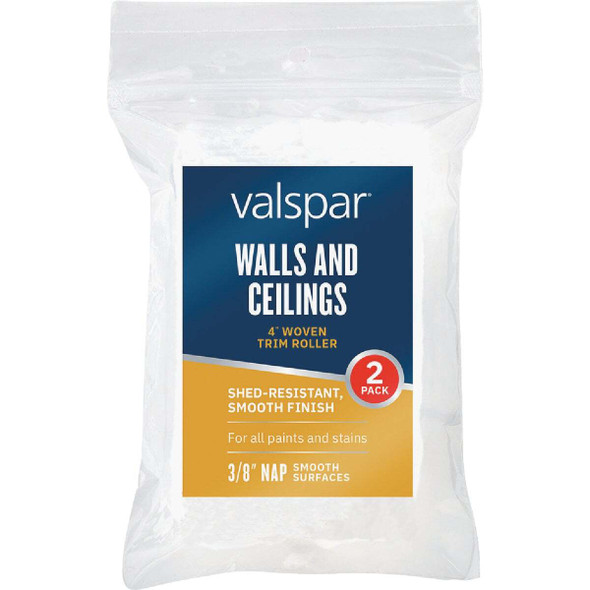 Valspar 4 In. Woven Walls and Ceiling Roller (2-Pack) 880420438