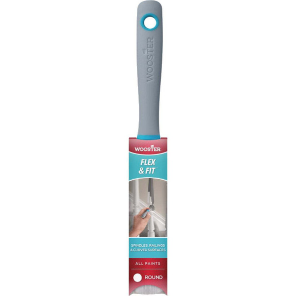 Wooster Flex & Fit Round Bristle Paint Brush 8712