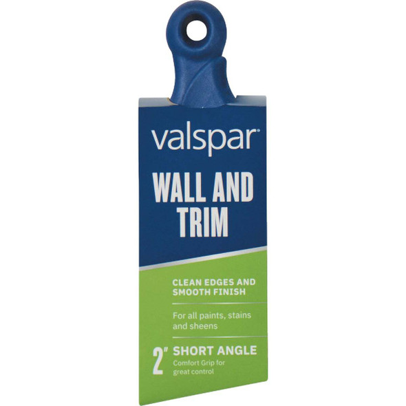 Valspar 2 In. Wall & Trim Short Angle Comfort Grip Paint Brush 880289200