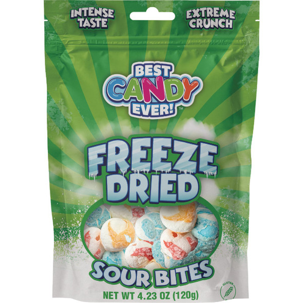 Best Candy Ever Freeze Dried Sour Bites 2602A Pack of 12