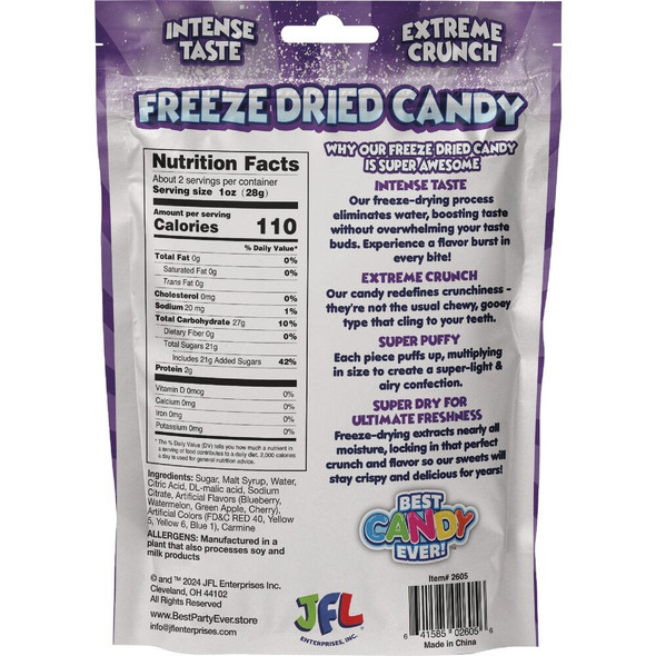 Best Candy Ever Freeze Dried Fruit Blasts 2605A Pack of 12 647781