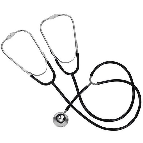 Mabis Stethoscope,Dual Head,Black 10-446-020