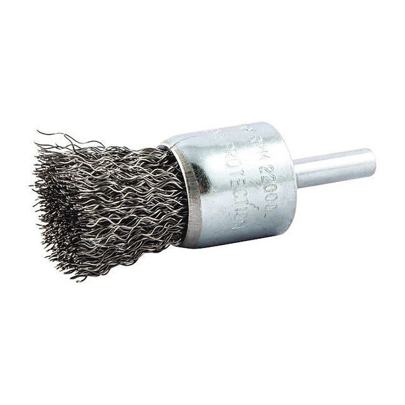 Manufacturer Varies End Brush,Crimped,1" dia.,22000 rpm 66252839046