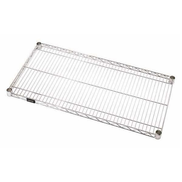 Quantum Storage Systems Wire Shelf, 18"D x 36"W, Silver 1836S