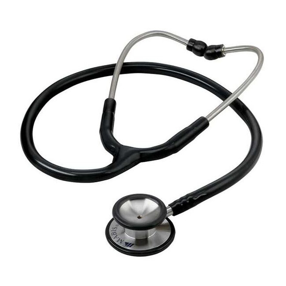 Mabis Stethoscope,Adult,Black 10-404-020