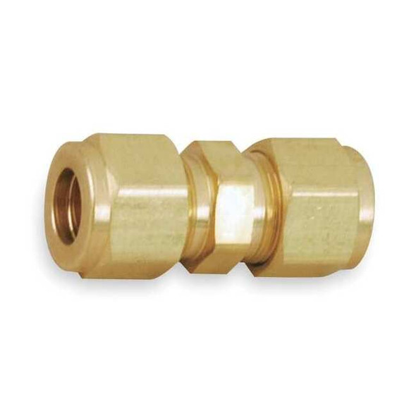 Parker Union, Brass, Comp. 3/8 in, Comp. 1/2 in 6SC6-B