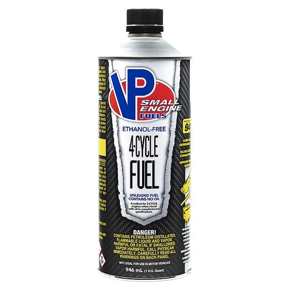 Vp Racing Fuels Small Engine Fuel, 4 Cycle, Qt 6205