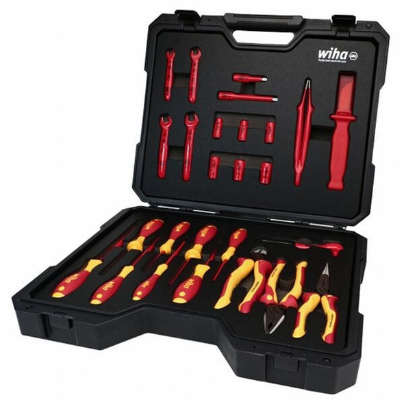 Wiha EV Service Tool Kit,Drive Size  1/4" 91890 Wiha EV Service Tool Kit,Drive Size  1/4" 91890