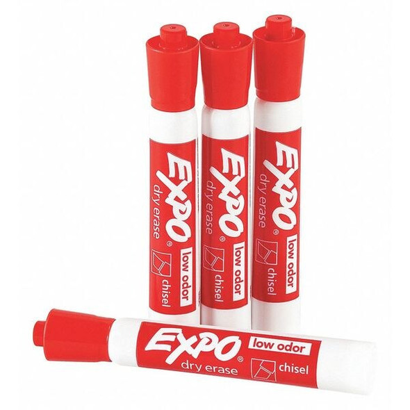 Expo Expo Dry Erase Markers,Red,PK12 BDEMARKERRD