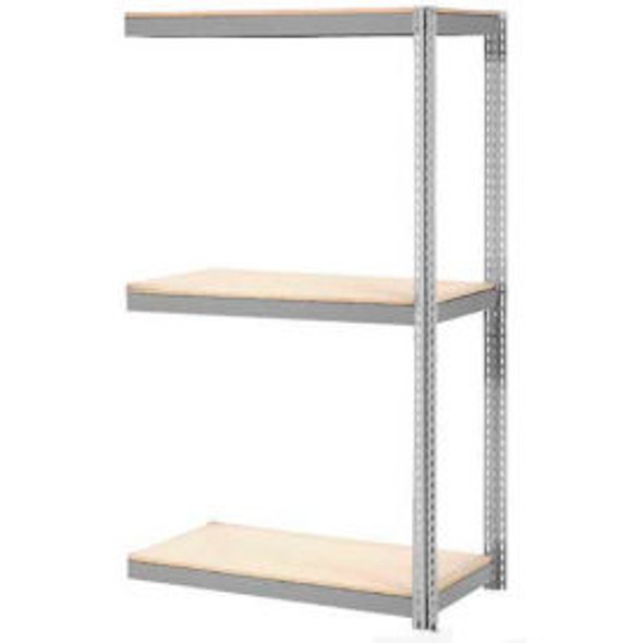 Global Industrial 3 Shelf Standard Duty Boltless Shelving Add On 72""Wx24""Dx84"