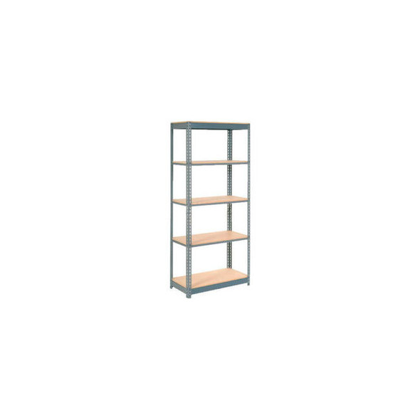 Global Industrial 5 Shelf Standard Duty Boltless Shelving Starter 48""Wx18""Dx84