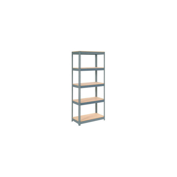 Global Industrial 5 Shelf Standard Duty Boltless Shelving Starter 36""Wx24""Dx60