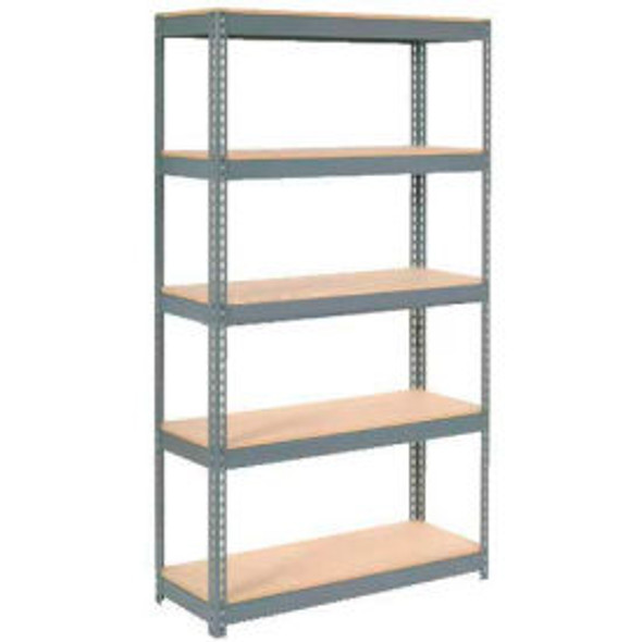 Global Industrial 5 Shelf Standard Duty Boltless Shelving Starter 48""Wx18""Dx72