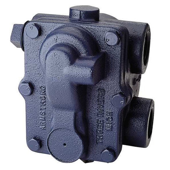 Armstrong International Steam Trap,S Steel,75 psi,1 in 754A4