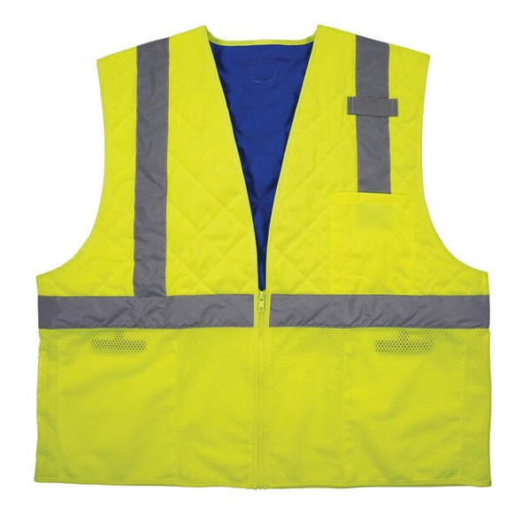 Ergodyne Lime Class 2 Hi-Vis Safety Cooling Vest - XL 6668