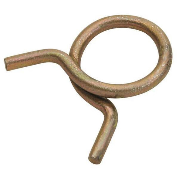 Manufacturer Varies Hose Clamp,Dia 0.562x0.107,Ylw,PK100 HC-9ST ZD