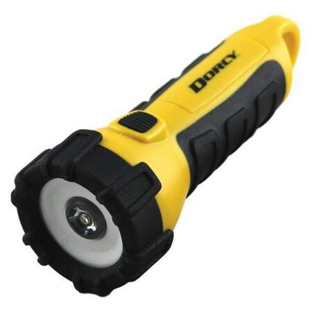 Dorcy Yellow LED Flashlight, AA, 200lm 41-2521