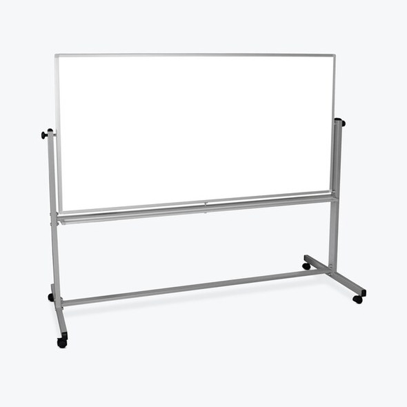 Luxor Double-Sided Magnetic Whiteboard,72"W x 48"H MB7248WW