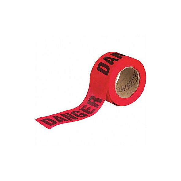 Manufacturer Varies Barricade Tape, Red, 150 ft L, 3 in 91088 Manufacturer Varies Barricade Tape, Red, 150 ft L, 3 in 91088