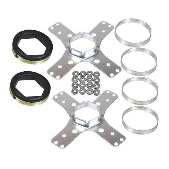 Dayton Motor Mounting Kit,Dia. 5-1/2 In. 30D490