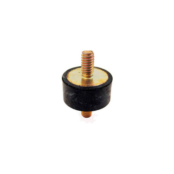 Vibration Mount 2 Threaded Studs .56"" Dia .50""H 10-32 Thread
