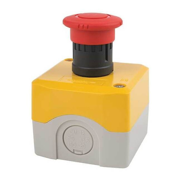 Schneider Electric ControlStation,Feed-Thru,PushButton,Red XALK178GH7