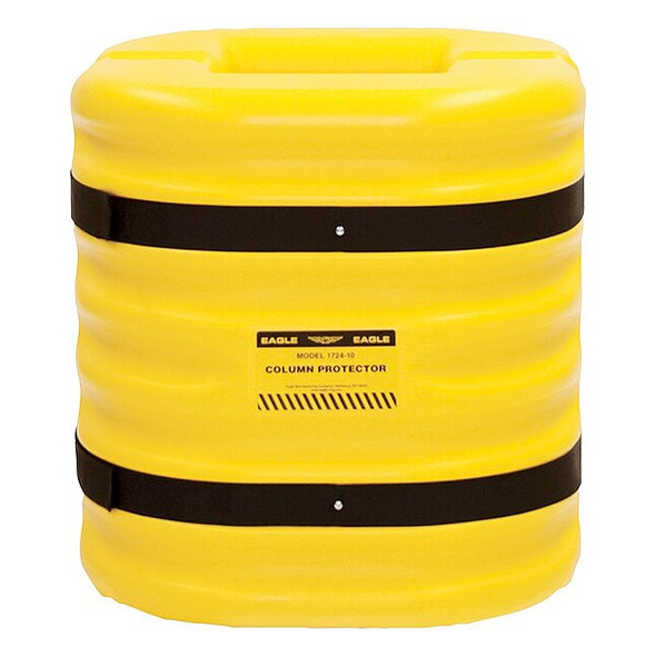 Manufacturer Varies Column Protectr,Fits 12 in.,HDPE,Yllw 172412 Manufacturer Varies Column Protectr,Fits 12 in.,HDPE,Yllw 172412