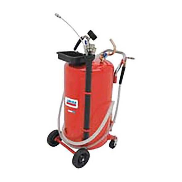 Lincoln Industrial Fluid Evacuator, Red, Steel 3637