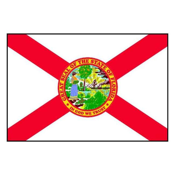 Annin Flagmakers Florida State Flag,3x5 Ft 140960