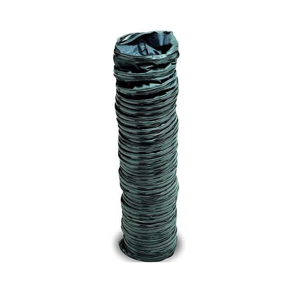 Allegro Industries Statically Conductive Duct,25 ft.,Black 9550-25EX