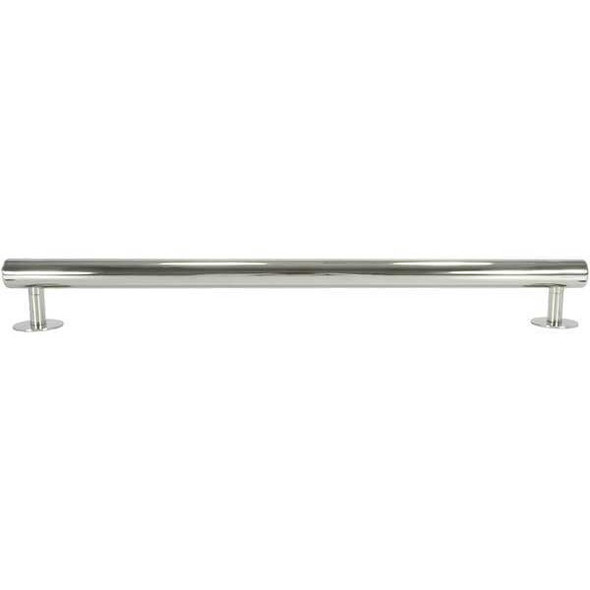 Wingits Contemporary Grab Bar, 12" L, Stainless Steel, polished WGB5MEPS12