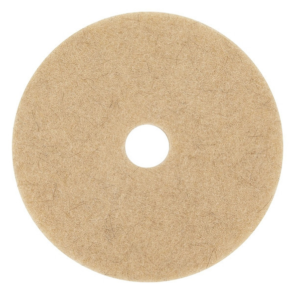 3m Burnishing Pad,21 In,Tan,PK5 3500