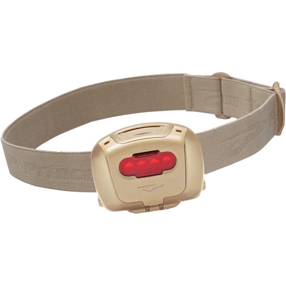 Princeton Tec Headlamp,Plastic,Tan,78lm QUAD-TAC-SD Princeton Tec Headlamp,Plastic,Tan,78lm QUAD-TAC-SD