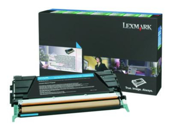 Lexmark™ X746A4CG Toner, 7,000 Page-Yield, Cyan X746A4CG