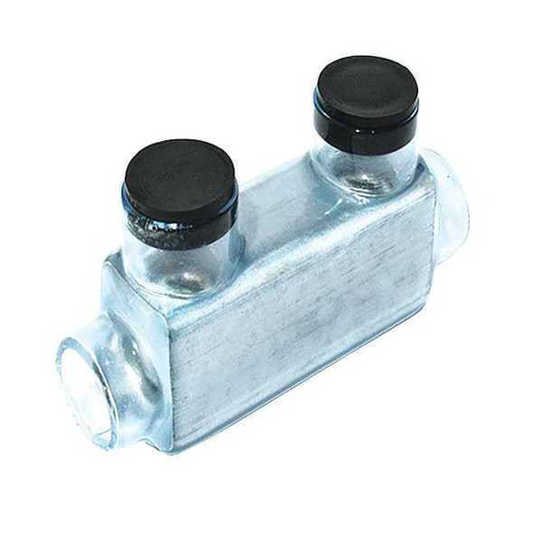 Polaris MultitapConnector,Alum,Clear,Hex,2Port ISR-350CB