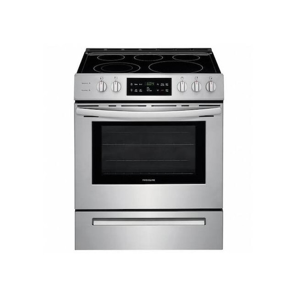 Frigidaire Electric Range,Silver,36 3/8" H FCFE3083AS