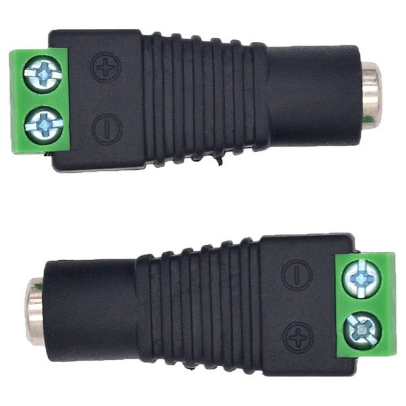 Triplett Female DC Plug to Terminal Block,PK10 TBFB-10PK