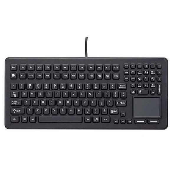 Ikey Keyboard,Black,1.81"H DU-5K-TP2-USB Ikey Keyboard,Black,1.81"H DU-5K-TP2-USB