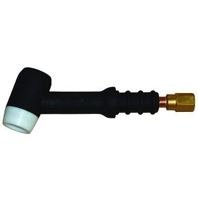 TIG Torch Assembly, Air Cooled, 150 A, Rigid, 60°, For 17 Torch