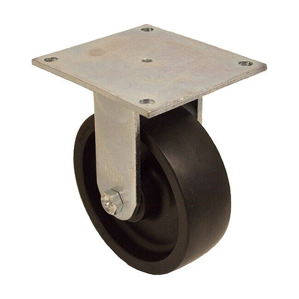 Manufacturer Varies Plate Caster,Rigid,Polypropylene,7 1/2"H P21R-PB060R-15