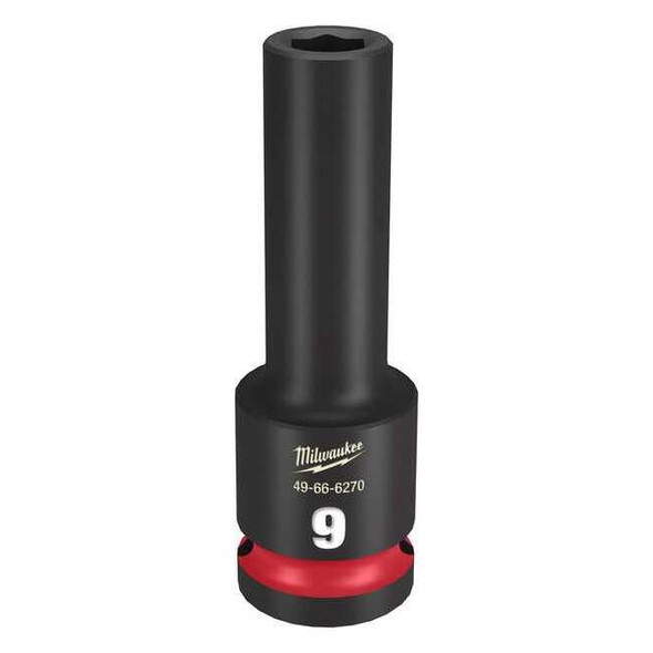 9mm SHOCKWAVE Impact Duty 1/2 in. Drive Deep Well 6 Point Impact Socket