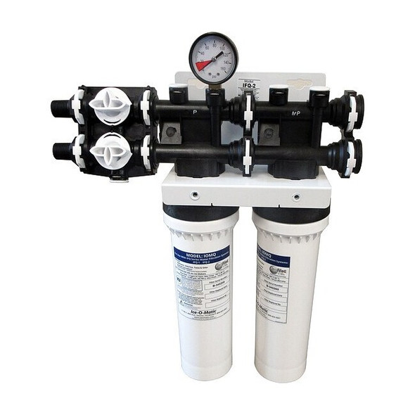 Ice-O-Matic Ice Machine Filter,3.0 gpm,2 Cartridges IFQ2
