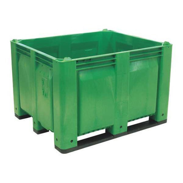 Decade Products Bulk Container, 48 in L, 40 in W, Green M011000-138