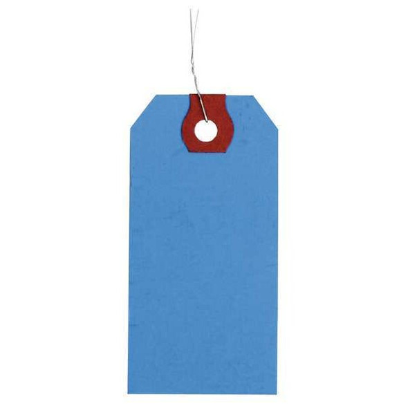 Manufacturer Varies 2-5/8" x 5-1/4" Blue Paper Wire Tag, Pk1000 1GYX7