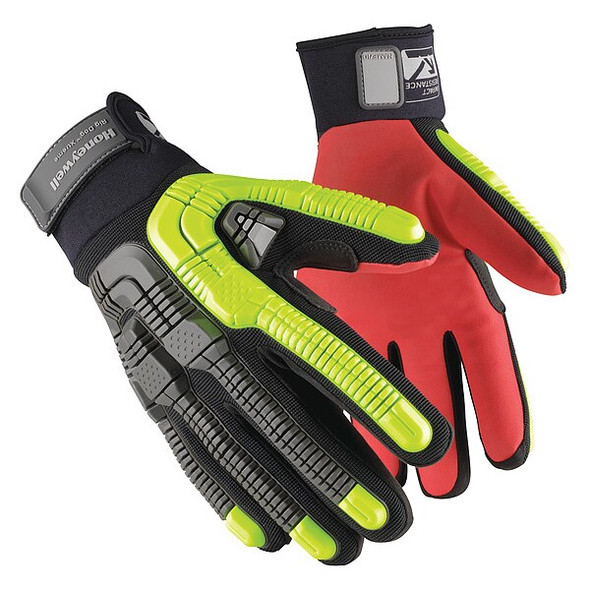 Honeywell Mechanics Gloves, Cut Level A6 ,XL 1 PR 42-622BY/10XL