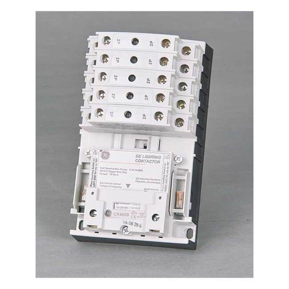 Ge 120VAC Electrically Held Lighting Contactor 10P 30A CR463LB0AJA