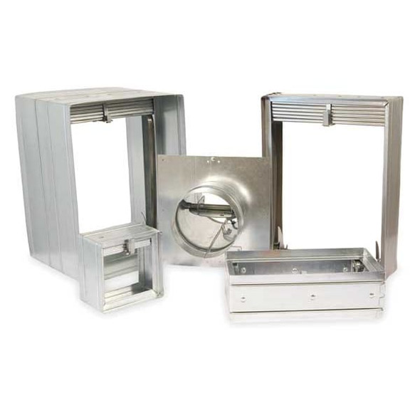 Dayton Square Fire Damper,13-3/4 In. W 2TGF6